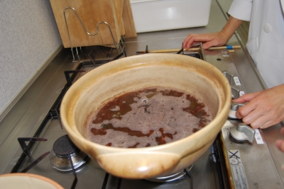 1126初月8小豆鍋.JPG