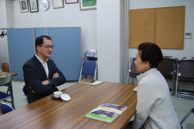 Mr. Sakata and the principal.JPG